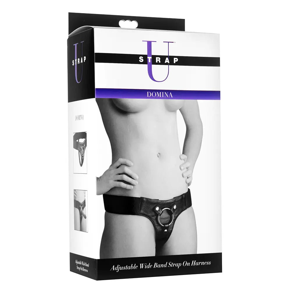Strap U Domina Wide Band On Harness
