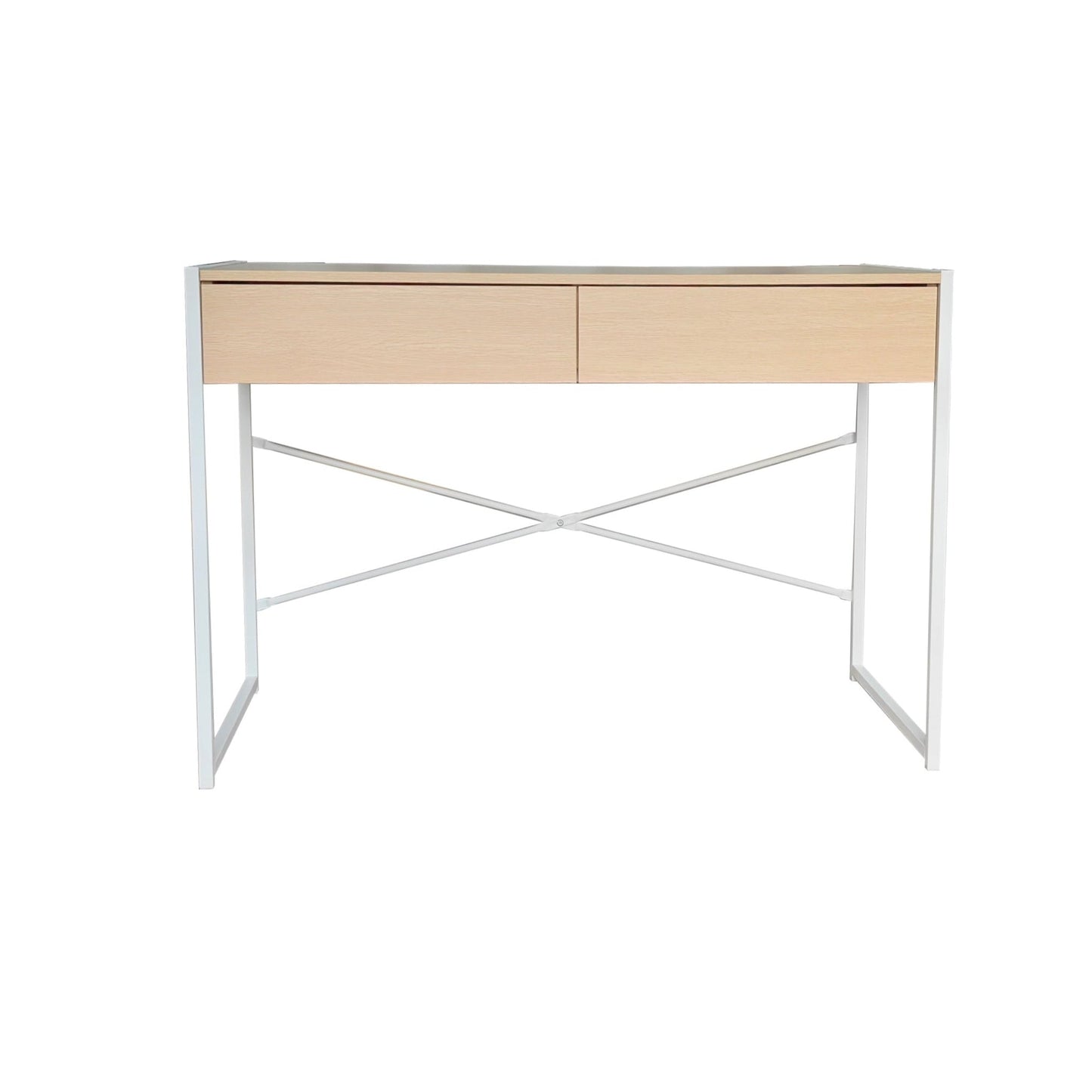Minimalist Study Desk With Drawers/Office Table/MDF - Image 2