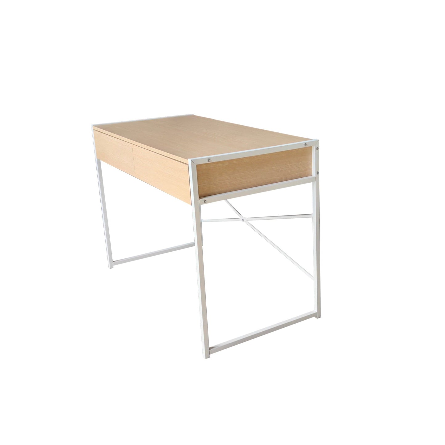 Minimalist Study Desk With Drawers/Office Table/MDF - Image 3