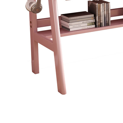 Ave Solid Wood Study Desk with Shelf and Drawers/Bookcase/Rubberwood - Image 3