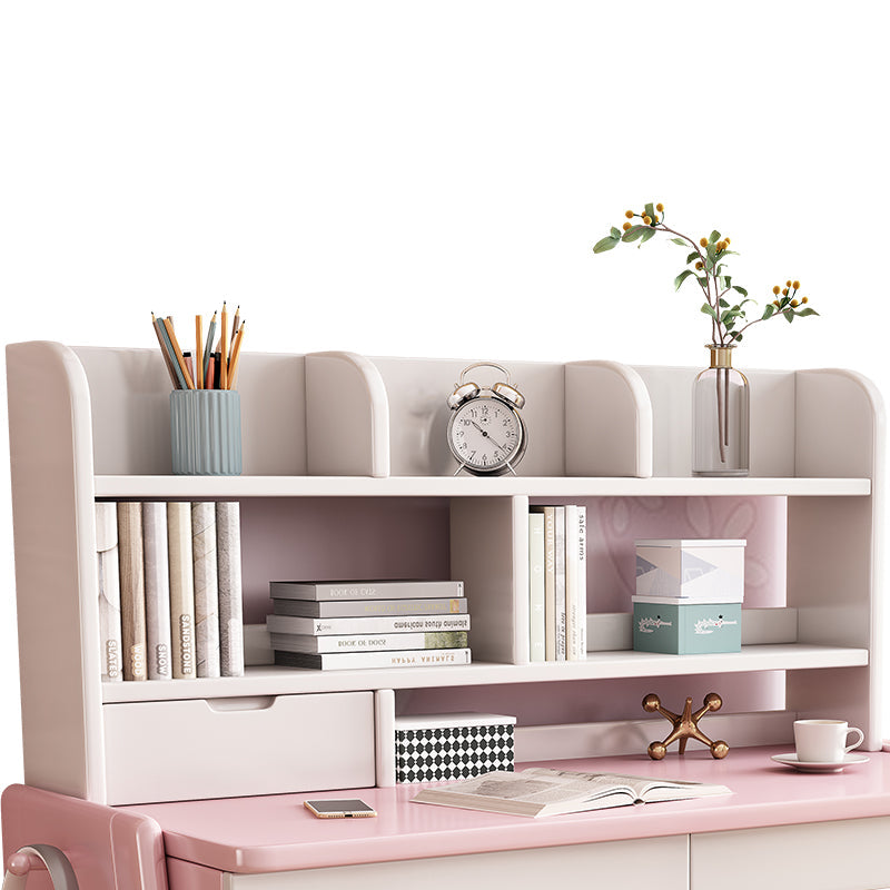 Ave Solid Wood Study Desk with Shelf and Drawers/Bookcase/Rubberwood - Image 4