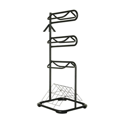 Samland Heavy Duty Three Tier Rotable Saddle Stand Saddle Rack