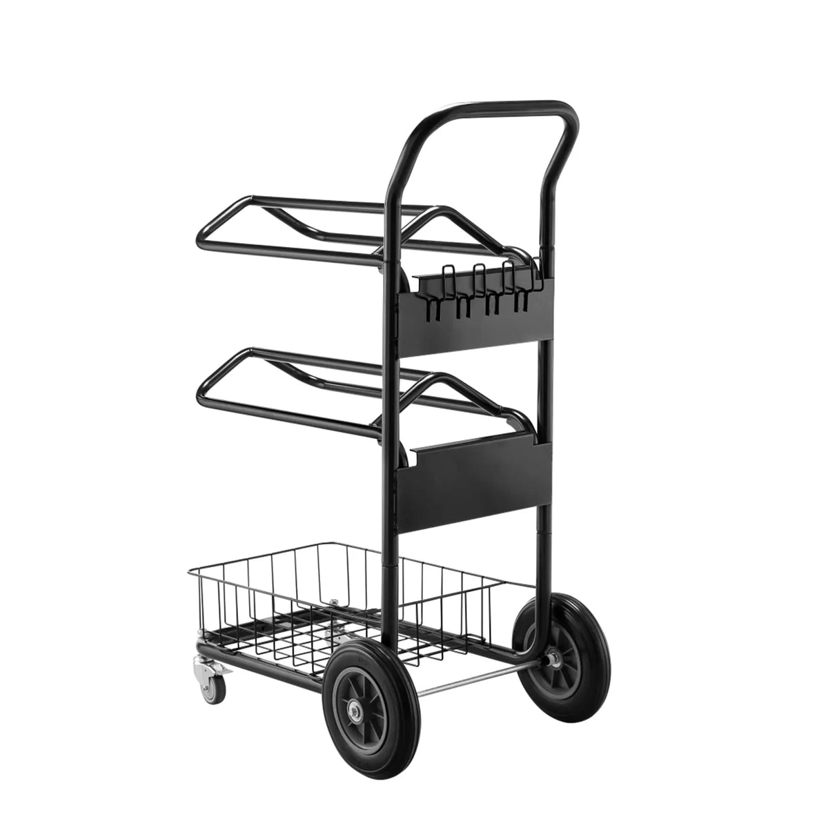 Samland Heavy Duty Two Tier Wheeled Saddle Rack - Image 3