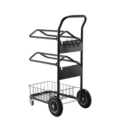 Samland Heavy Duty Two Tier Wheeled Saddle Rack - Image 3