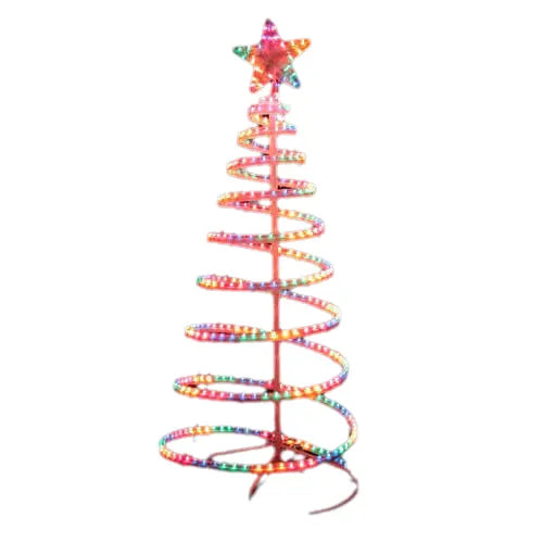 Samland Led 145cm Rope Light Christmas Tree & Star Motif Xmas New - Image 3
