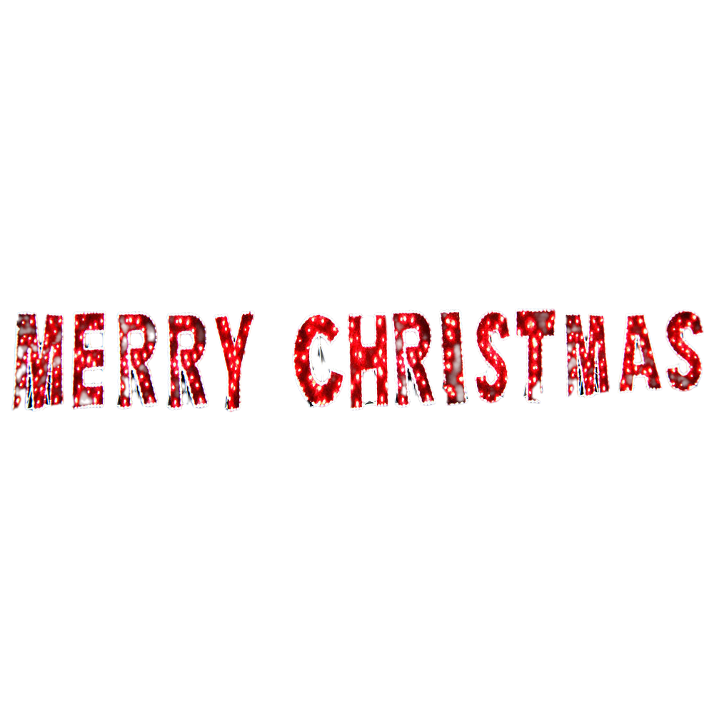 Samland Merry Christmas Commercial Led Light and Garland Display - Image 3