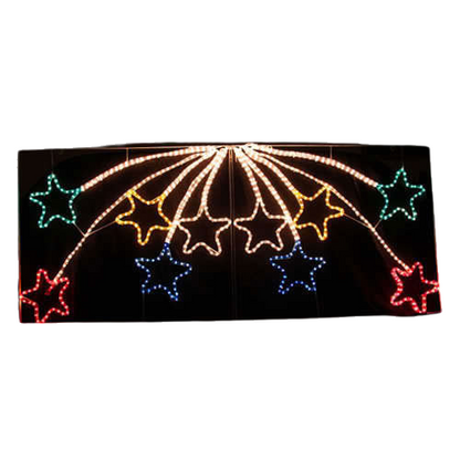Samland Led Animated 10 Stars Motif Rope Light for Christmas 2.2m - Image 3