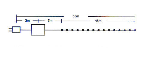 Samland 55M LED Christmas Fairy Light Clear String in Multi Color - Image 3