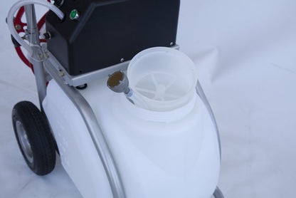 Samland 30L Electric Weed Pest Control Sprayer with Tank 12V Battery Spray Pump Trolley - Image 3