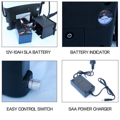 Samland Electric 12V Weed Sprayer & Pest Control Spray Pump Tank Knapsack Battery 16L - Image 5