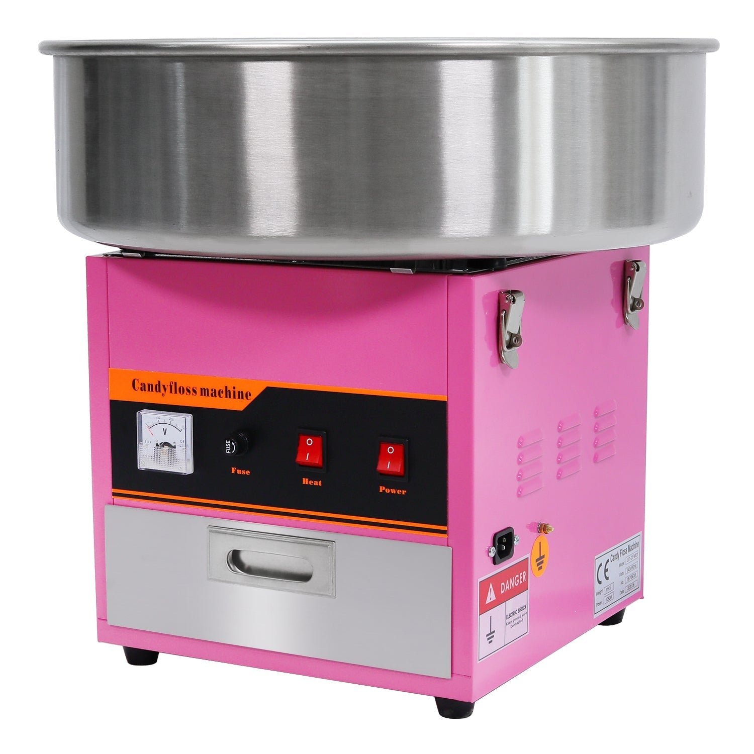Samland Commercial Cotton Candy Machine Fairy Floss Maker - Image 2