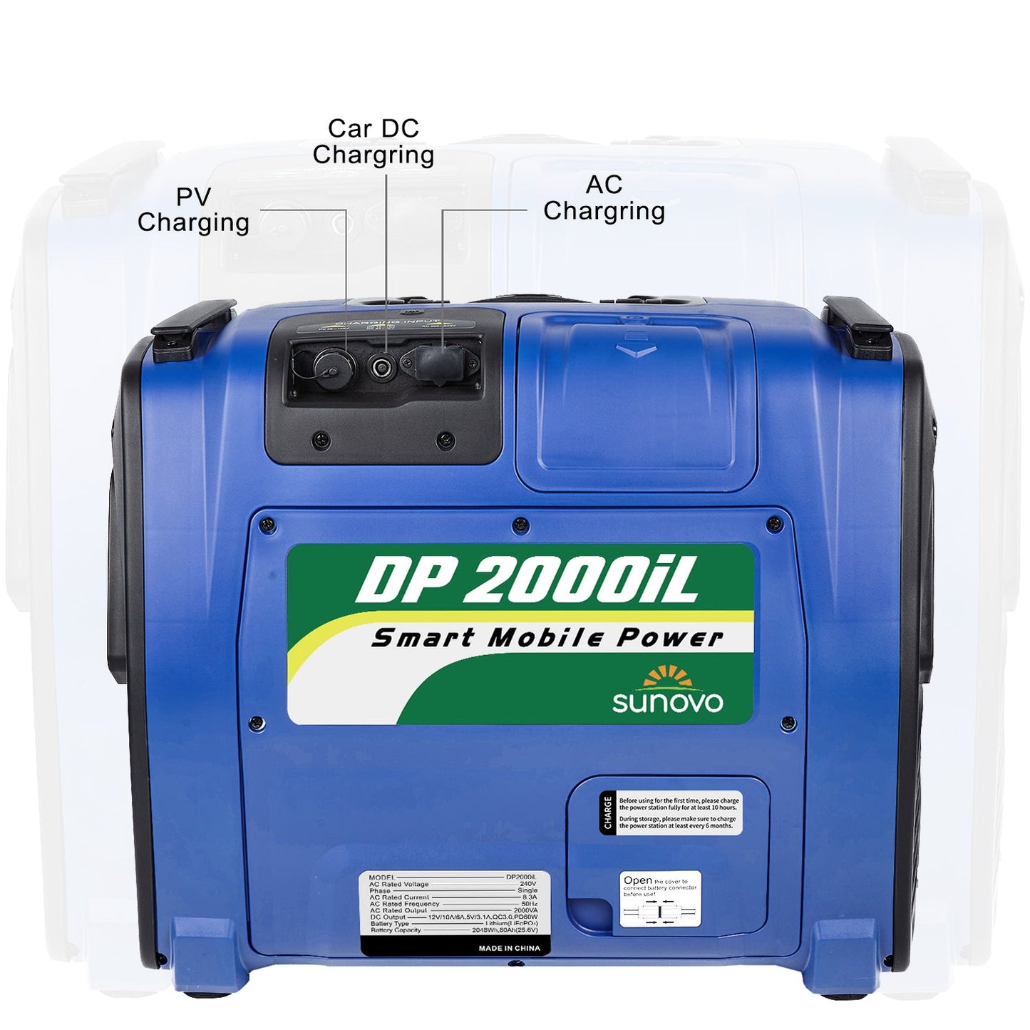 Samland 2000W Portable Power Station Solar Inverter Generator - Image 3