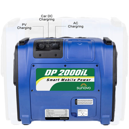 Samland 2000W Portable Power Station Solar Inverter Generator - Image 3