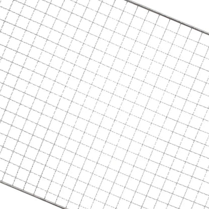 Samland 22x12cm BBQ Grill Mesh Fish Meat Rectangle Net Mat Barbecue Pad for Camping - Image 3