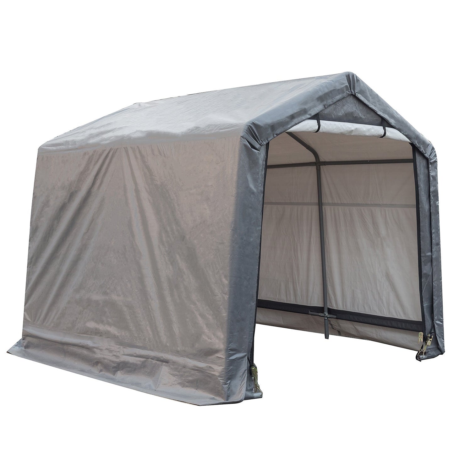 Samland Portable Storage Garage Shelter Size 8x8FT - Image 4