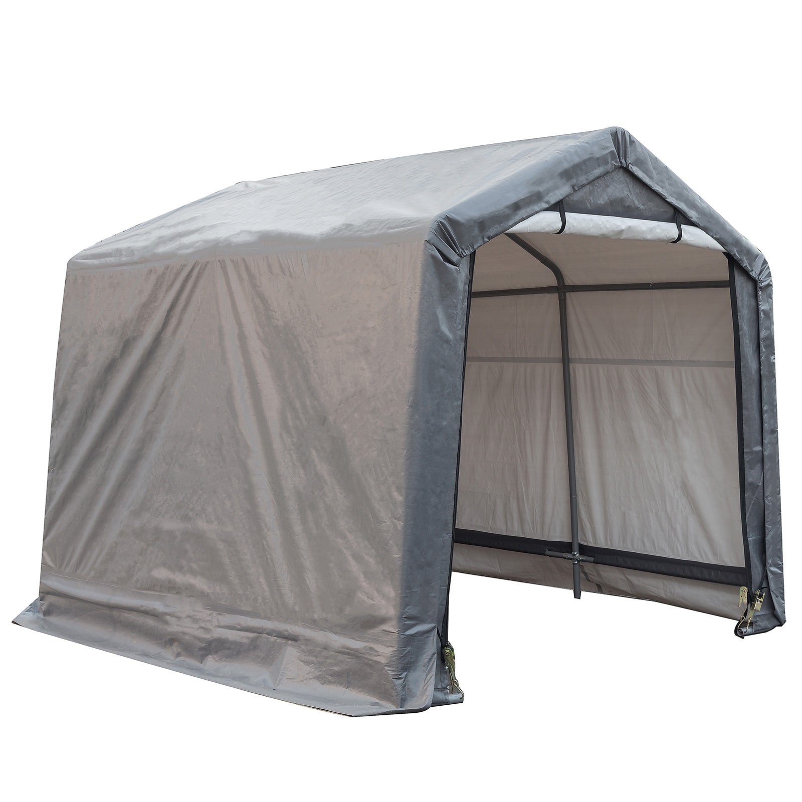 Samland Portable Storage Garage Shelter Size 8x8FT - Image 4