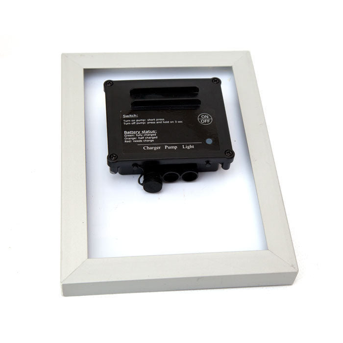 Samland 6V 200LPH Solar Pump with Battery Backup Panel for Small Pond Fountain Feature - Image 3