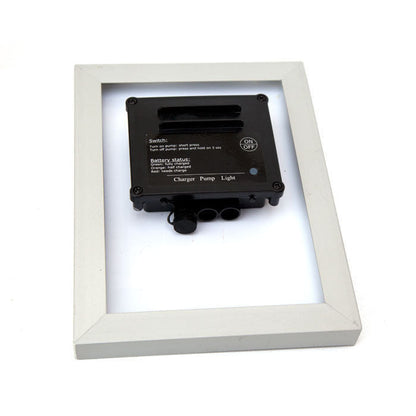 Samland 6V 200LPH Solar Pump with Battery Backup Panel for Small Pond Fountain Feature - Image 3
