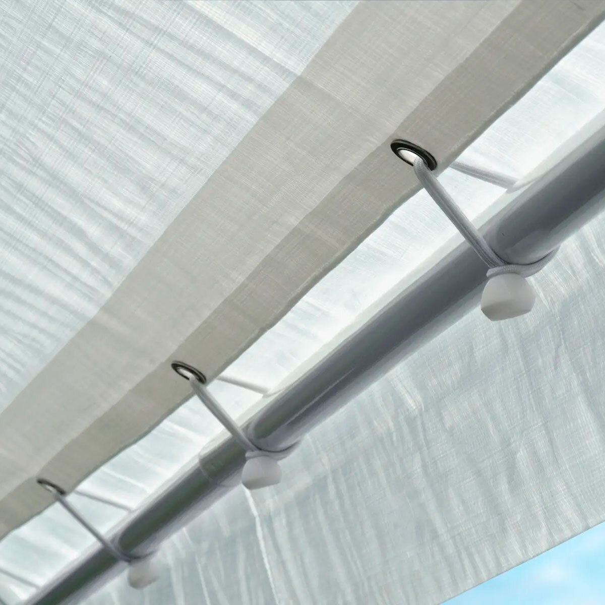Samland Portable Carport Garage Shelter Canopy 10x20FT - Image 4