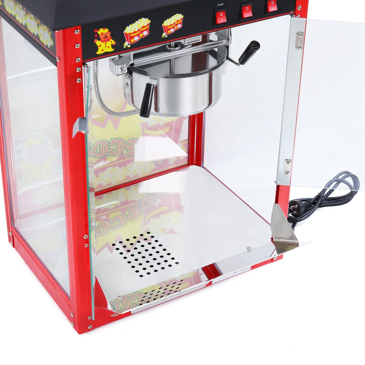 Samland 8OZ Popcorn Machine Maker with Warmer Deck 1350W - Image 4
