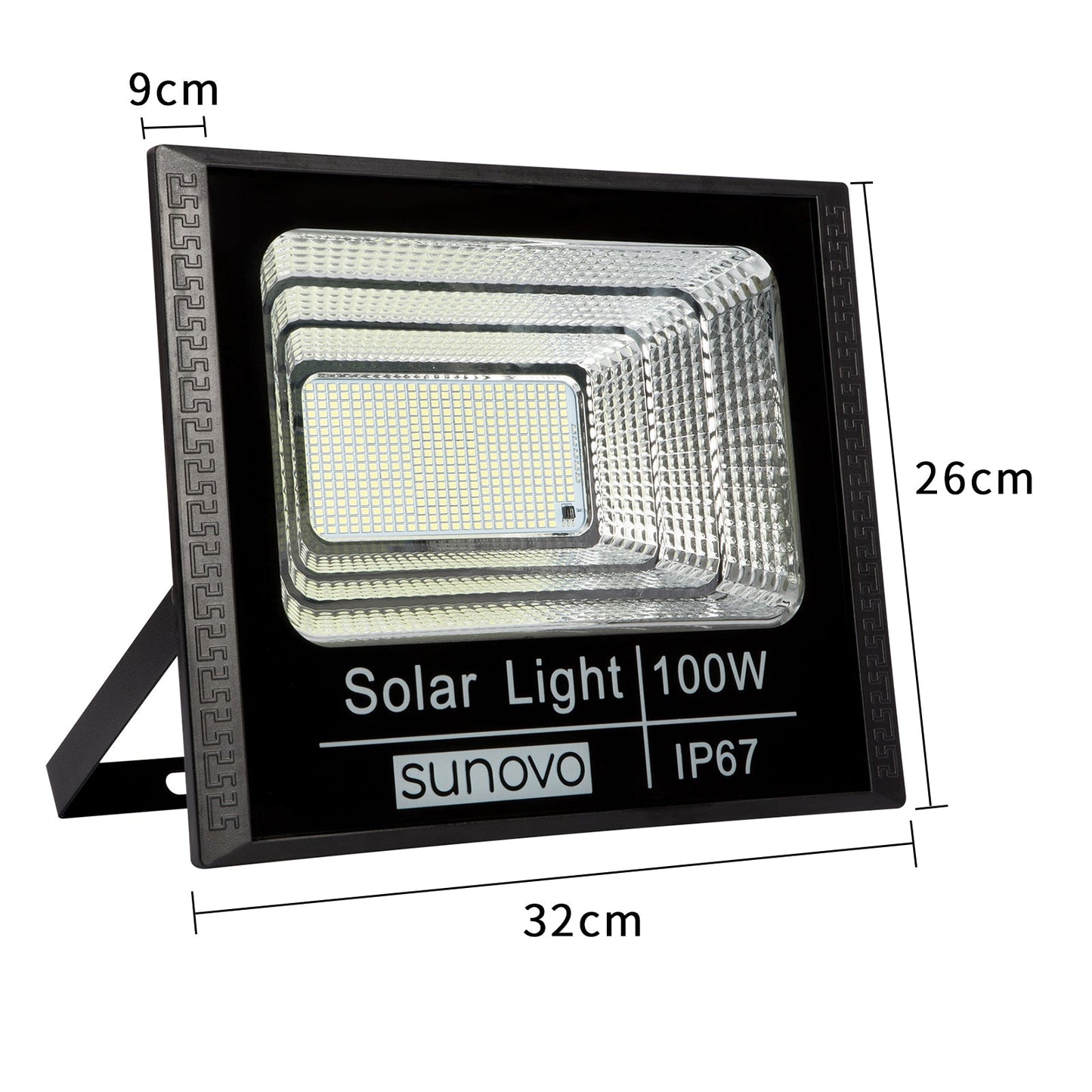 Samland 297 Led Solar Flood Light Outdoor with Remote Control 100W Cold White - Image 3