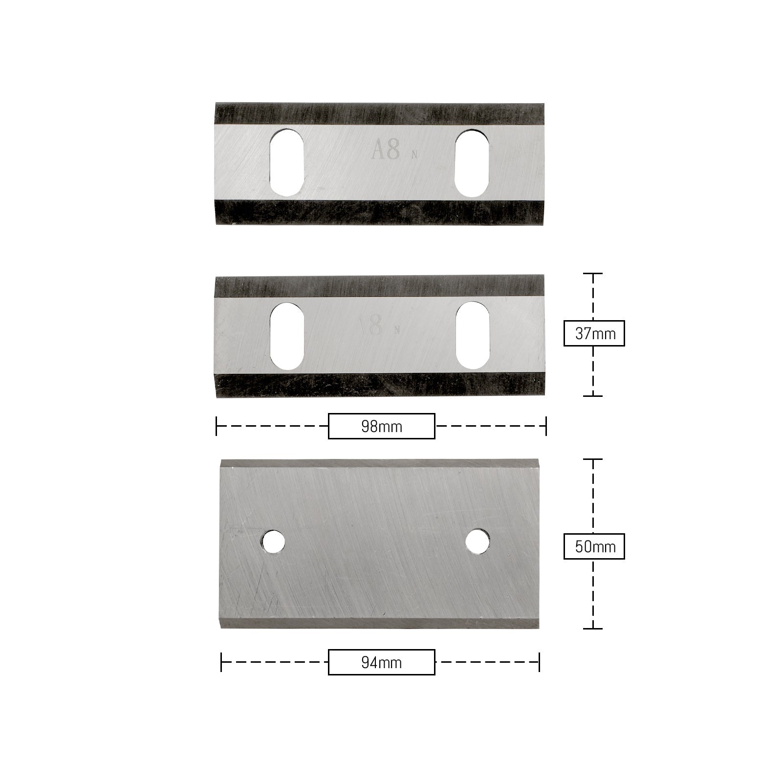 Samland Blade Set for MINI Wood Chipper [Model: WC50/WC50BS] - Image 4