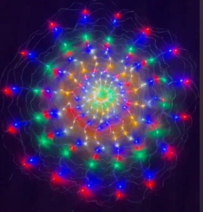 Samland Led Round Circle Wave Effect Fairy Light for Christmas Decoration-256RD - Image 2