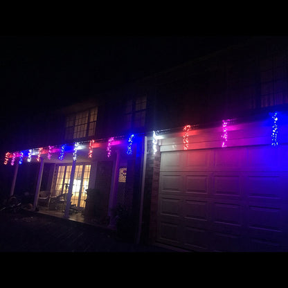 Samland Firecracker Style Icicle Light 800 Led Multi Colour - Image 2