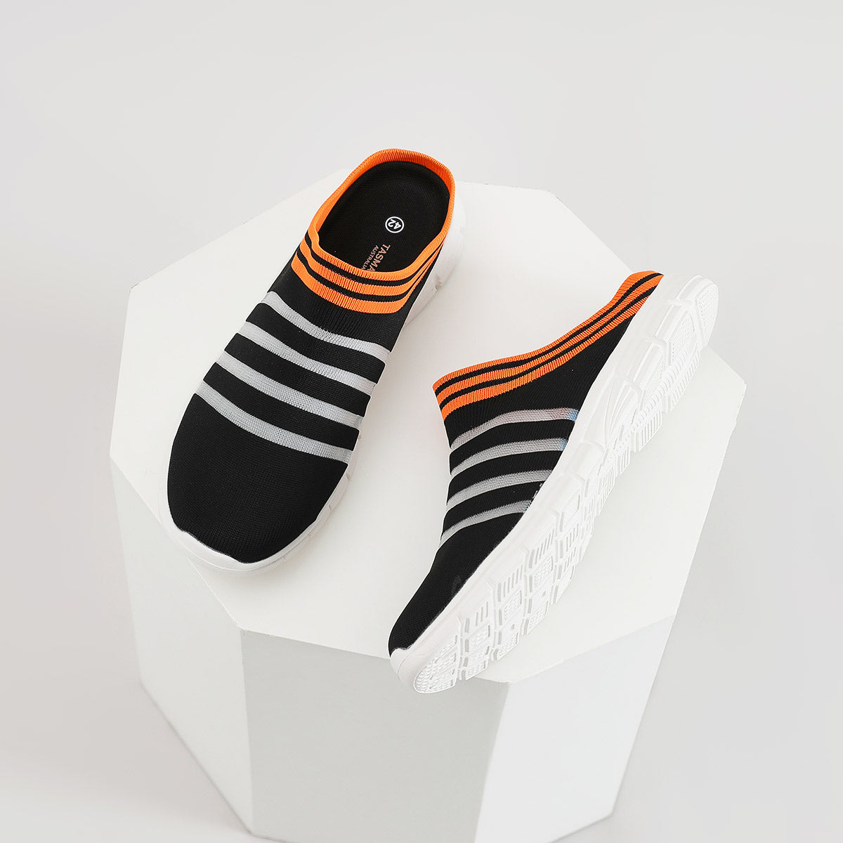 MEN'S BIRD'S NEST HALF-SANDALS  4555 - MEN - Orange / AUS Ladies12/Men10/Eu44/27cm - Image 4