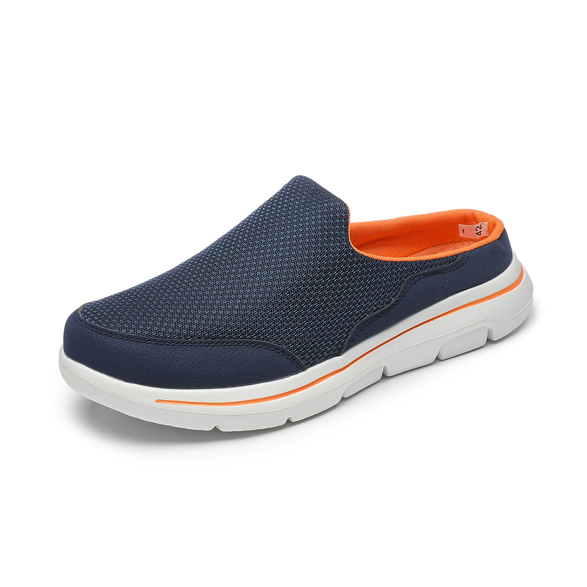 LIGHTWEIGHT UNISEX HALF-SLIPPERS 4558 - MEN - Orange / AUS Ladies8/Men6/EU39/24.5cm - Image 3