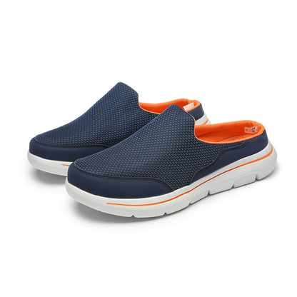 LIGHTWEIGHT UNISEX HALF-SLIPPERS 4558 - MEN - Orange / AUS Ladies8/Men6/EU39/24.5cm - Image 6