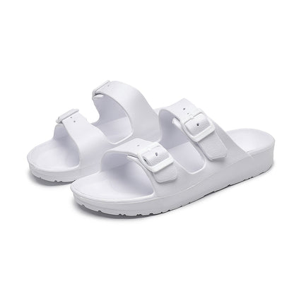 UNISEX BEACH SLIDES 0099 - MEN - White / AUS Ladies12/Men10/Eu44/27cm - Image 7