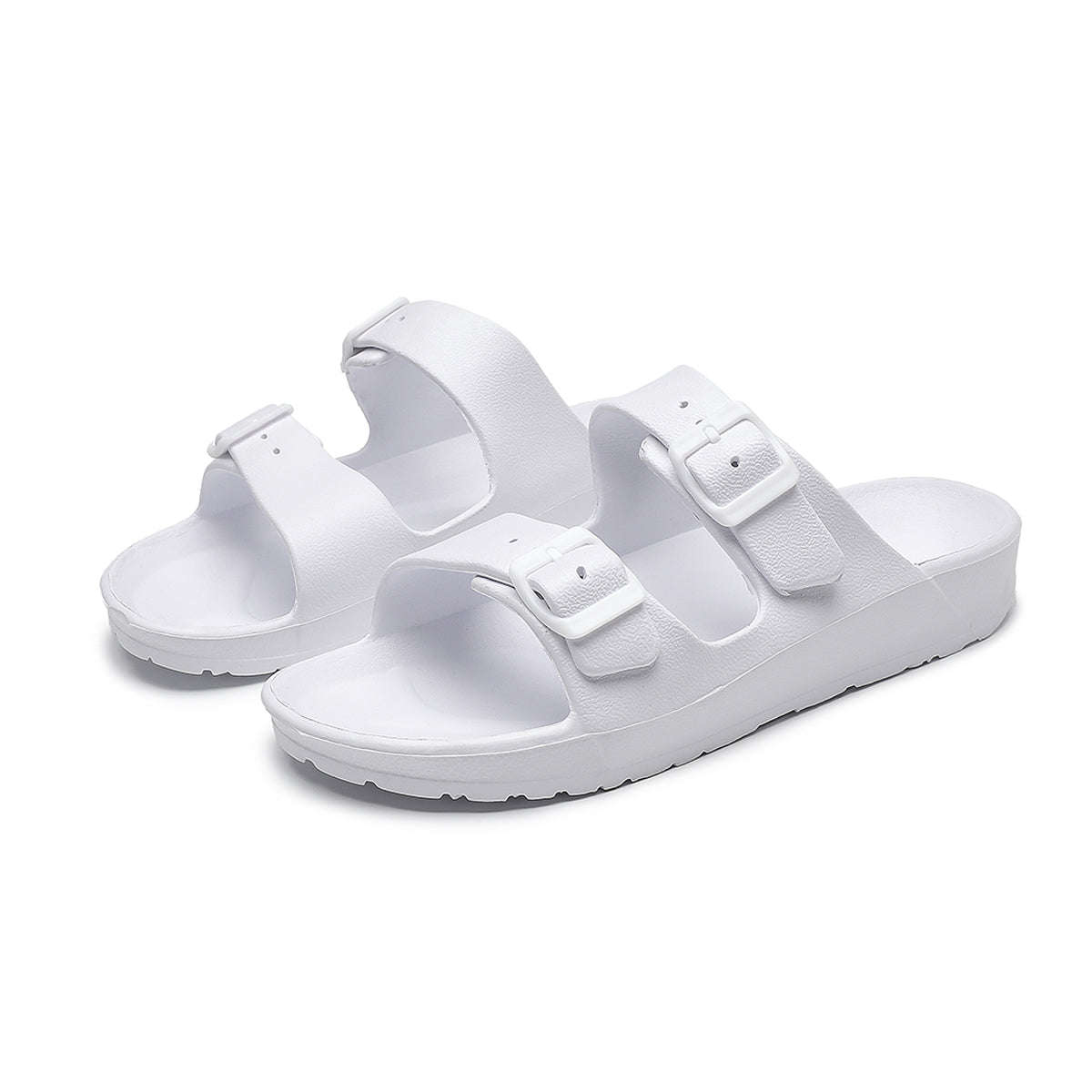 UNISEX BEACH SLIDES 0099 - MEN - White / AUS Ladies12/Men10/Eu44/27cm - Image 9