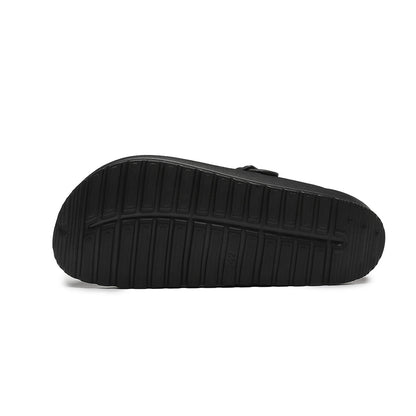 SOFT-SOLED OUTDOOR SANDAL 0100 - MEN - Black / AUS Ladies10/Men8/EU42/26cm - Image 4