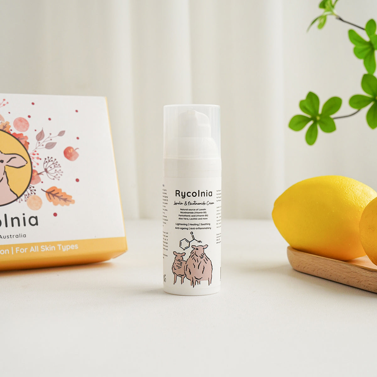 Rycolnia Lanolin & Nicotinamide Cream 50g - Image 2