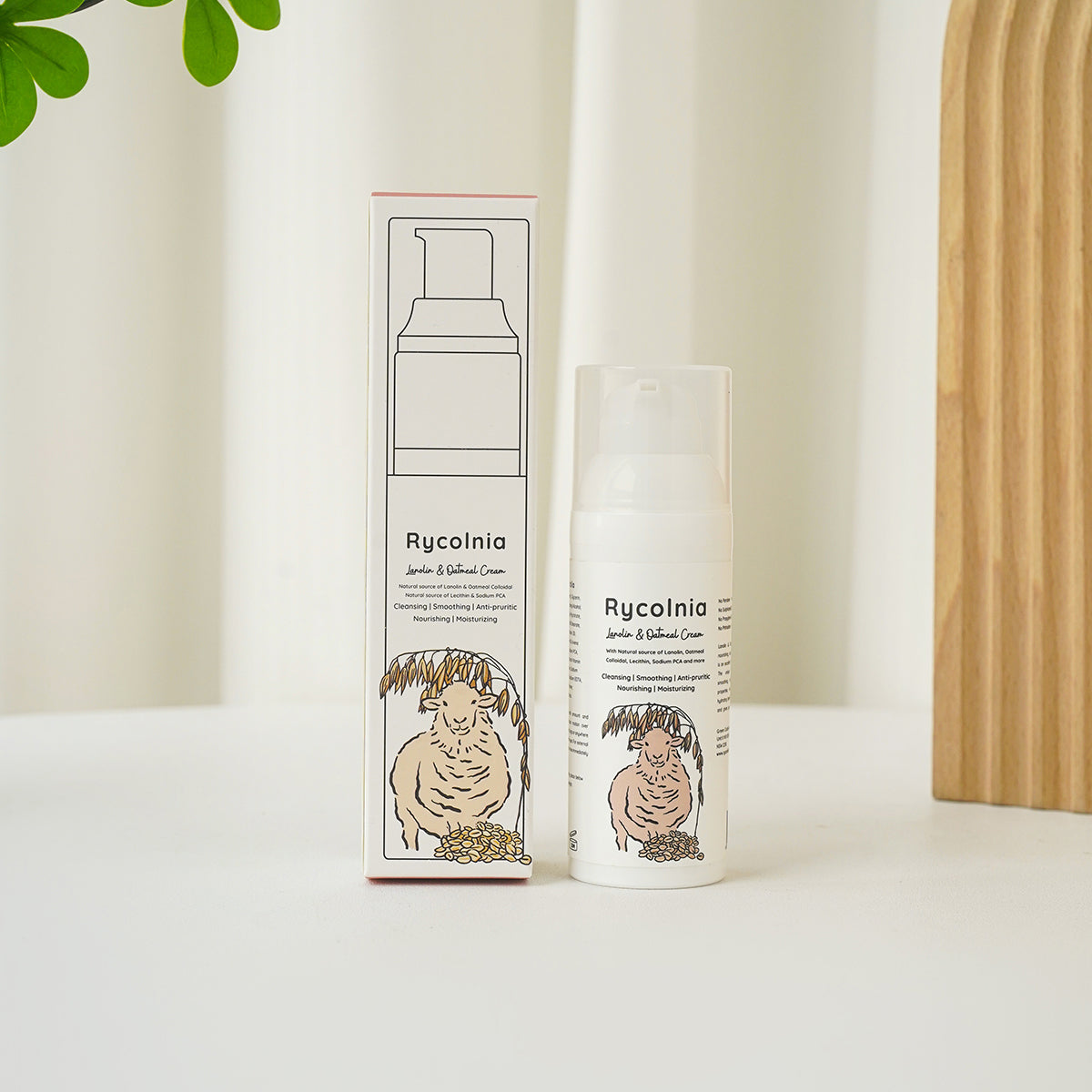 Rycolnia Lanolin & Oatmeal Cream 50g - Image 3