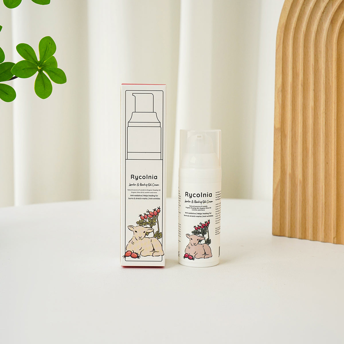 Rycolnia Lanolin & Rosehip Oil Cream  50g - Image 3