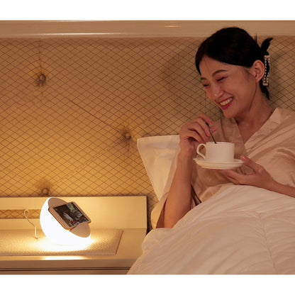Mood lighting,Support Different Levels of White Light and Color Light,WiFi APP,Wireless Charging,Phone Holder - Image 2