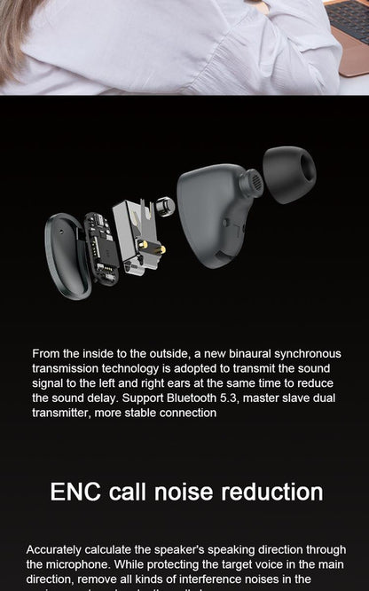 2-in-1 Smartwatch /Earphones & Charging Dock | 4GB MP3, Health Tracker | Titanium Grey | World’s First Patented - Image 8