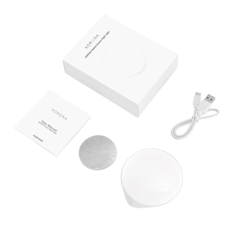 （Pack of 2）LED Motion Sensor Night Light Indoor, Cordless Battery Powered,Stick-on Warm White Light with Built-in Infrared Motion Detection, Sensor Light for Hallway,Bedroom - Image 7