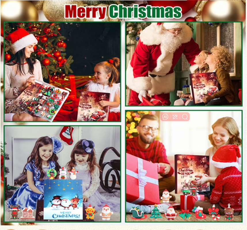 Blind Box Calendar Boxes For 2025, 24 Days Countdown Calendar Boxes, Diy Advent Calendar Boxes to Fill Gift for Adults And Kids Christmas Gift Box for Women - Image 6