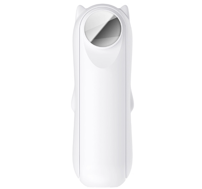 Handheld Mini Fan,2 IN 1 USB Rechargeable Portable Fan [12-19 Working Hours] with Power Bank, Pocket Design for Travel/Summer/Concerts/Lash, Gifts for Women (White)Christmas Gifts - Image 2