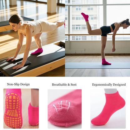Pilates Ring Kit – Pilates 14" Magic Circle, 9" Mini Exercise Ball for Inner Thighs, Arms & Core Toning – Home Pilates Fitness Ring Workout Set for Women Beginner Starter kit - Image 7