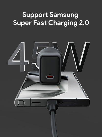 Aukey Comet 45W PD Fast Wall Charger GaN USB-C (PA-C2) - Image 3