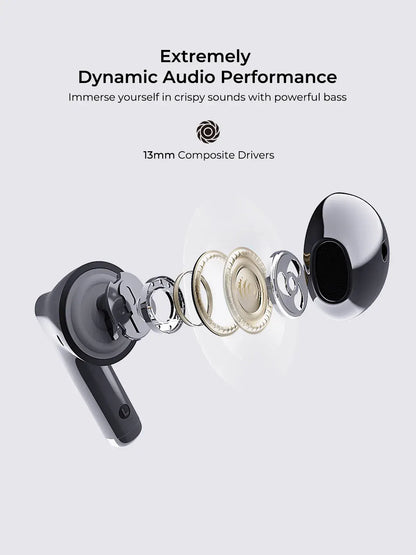 AUKEY Move Flex True Wireless Bluetooth 5.3 Earbuds with ENC, 85ms Low Latency & 25H Battery Life – EP-M4 - Image 3