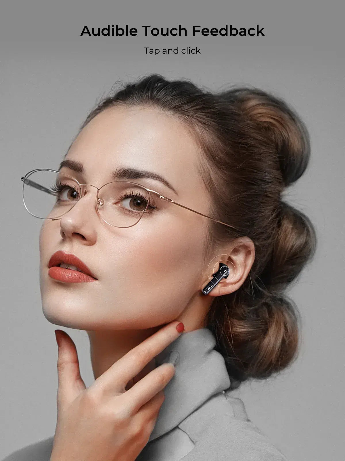AUKEY Move Flex True Wireless Bluetooth 5.3 Earbuds with ENC, 85ms Low Latency & 25H Battery Life – EP-M4 - Image 9