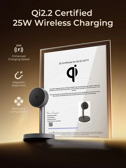 AUKEY LC-MC111 MagFusion 1X Magnetic Wireless Charger - Image 4