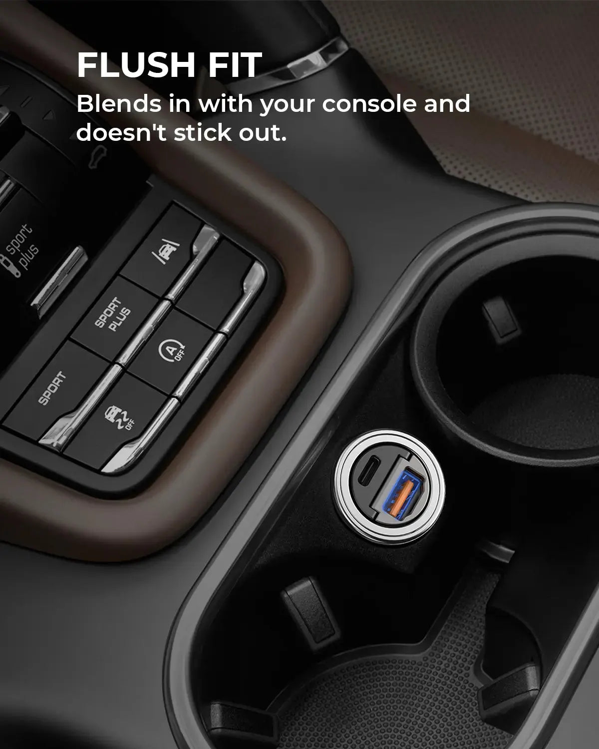 AUKEY CC-A3 Nano Car Charger Dual port 30W - Image 6