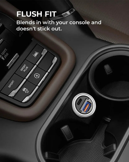 AUKEY CC-A3 Nano Car Charger Dual port 30W - Image 6