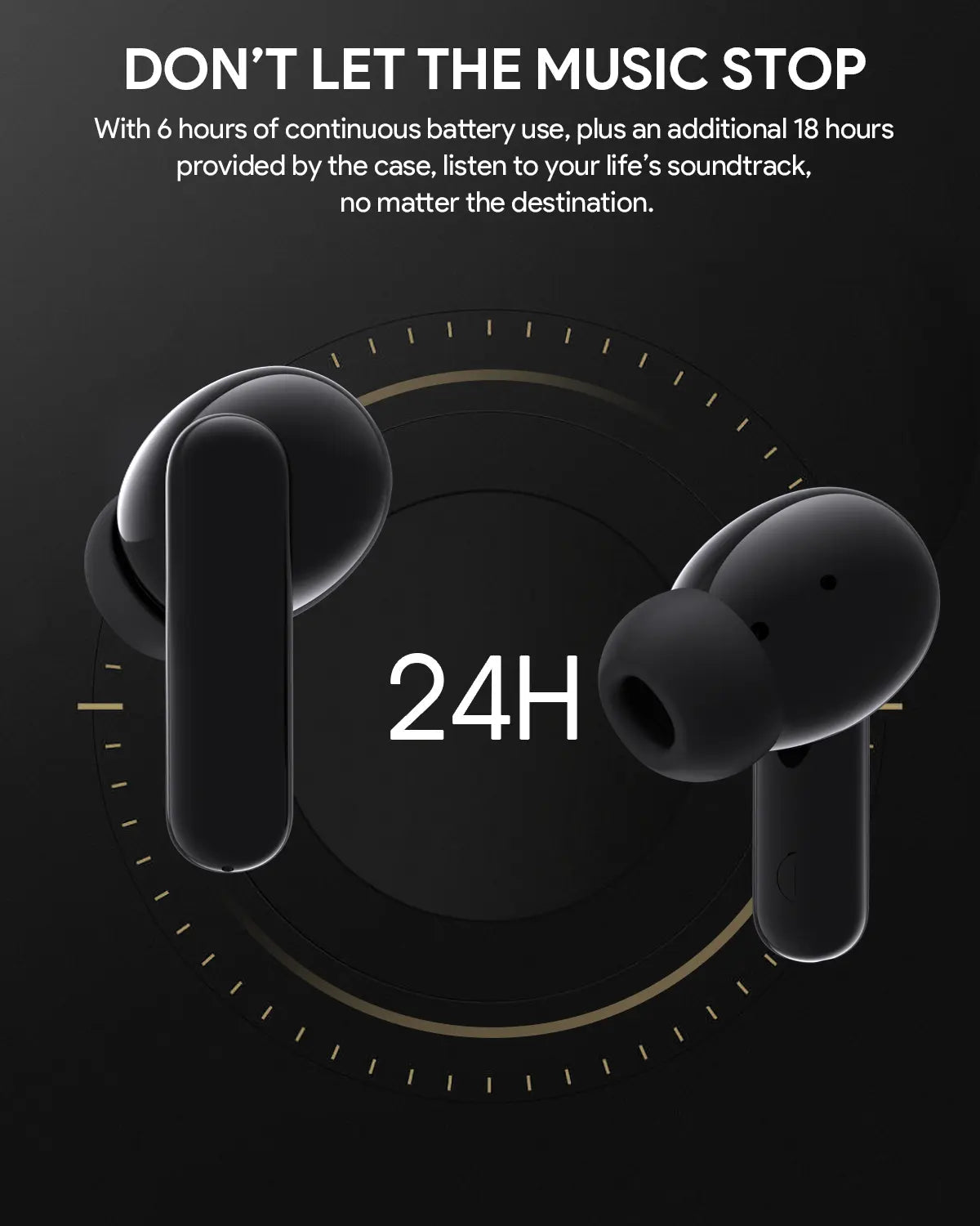 Aukey True Wireless Earbuds With Noise Cancelling MOVE MINI NC (EP-M1NC) - Image 2